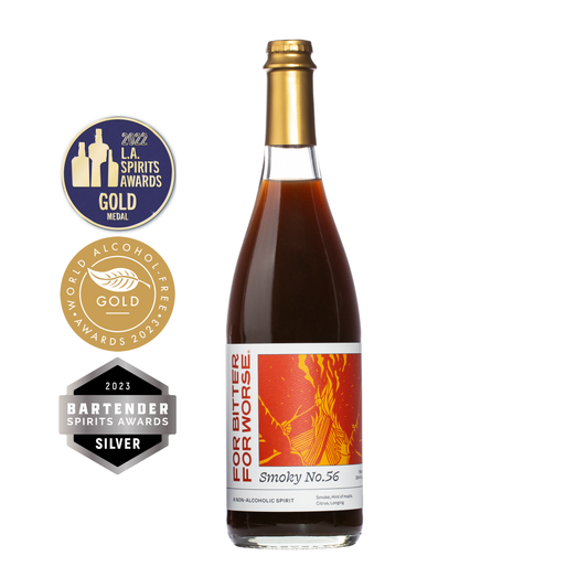 Smoky No. 56 mocktail mixer non-alcoholic cocktail Christmas