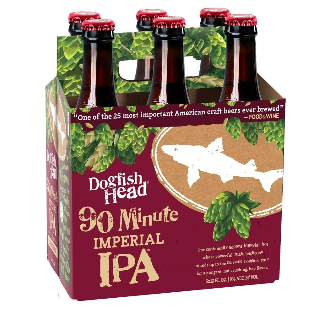 Dogfish Head Brewery, IPA 90 Minute, 6pk