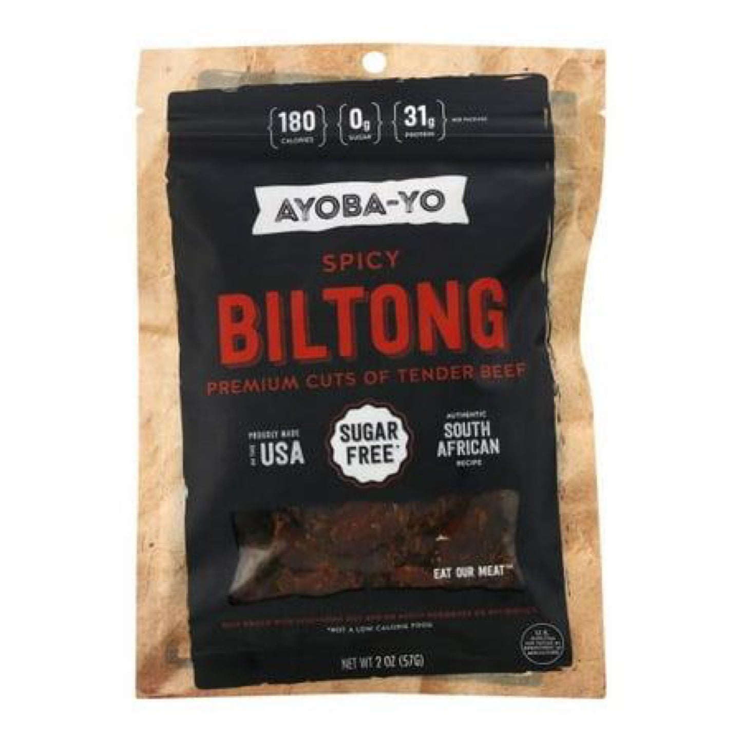 Spicy Biltong