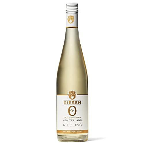 Giesen Non-Alcoholic Riesling, Low Calorie, Grapes from Marlborough and Waipara in New Zealand