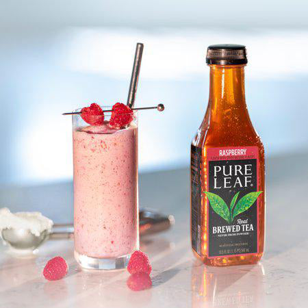 Pure Leaf Raspberry Iced Tea 18.5 Fluid Ounce Plastic Bottle
