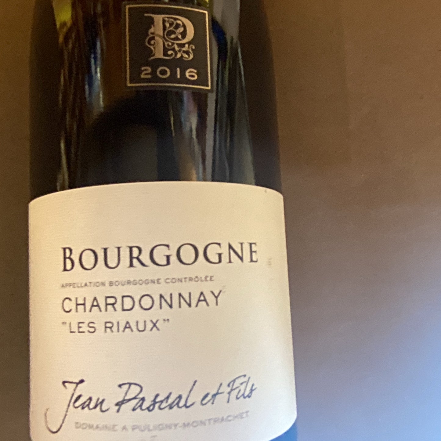 Bourgogne Chardonnay 2016