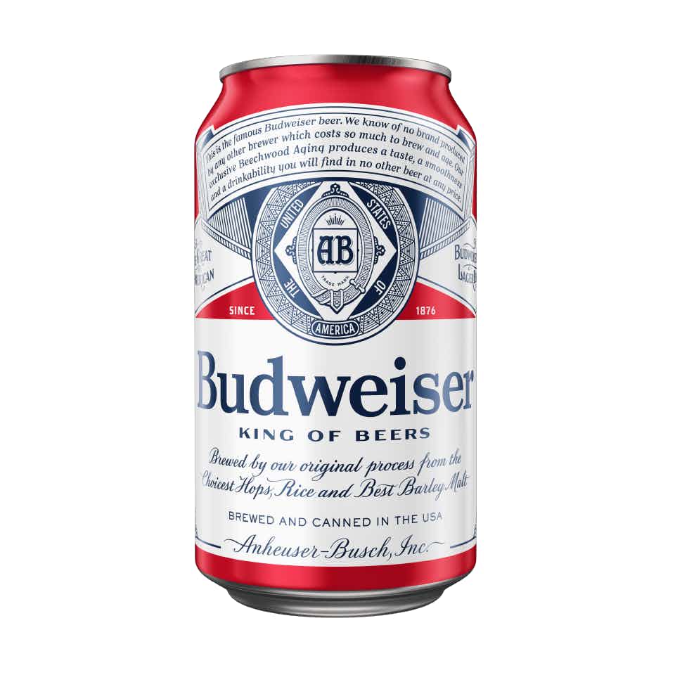 Budweiser 6x 12oz cans