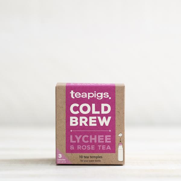 Teapigs lychee and rose cold brew