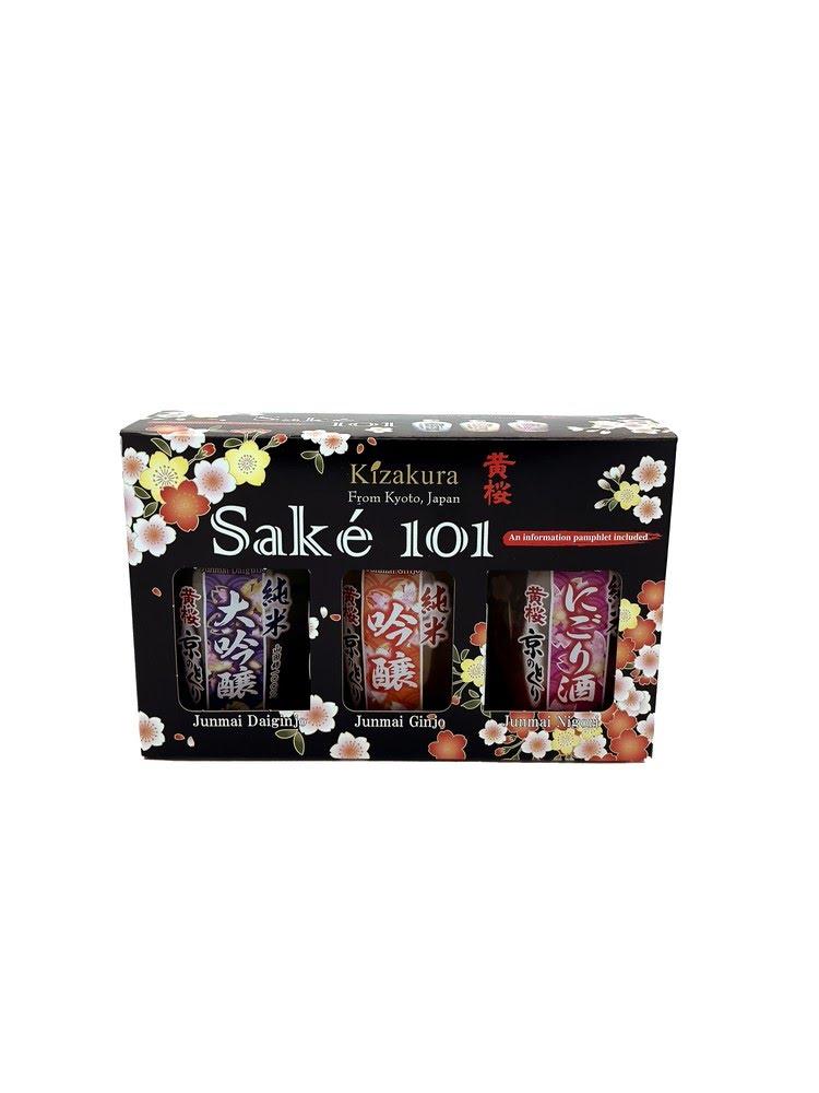 Sake 101 set - 3-pack kizakura
