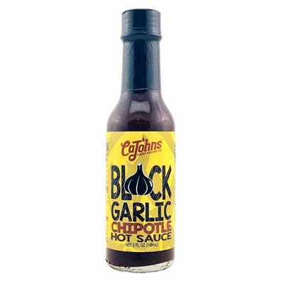 Cajohns Black Garlic Chipotle Hot Sauce