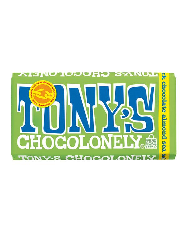 Tony's Chocolonely Dark Almond Sea Salt Chocolate
