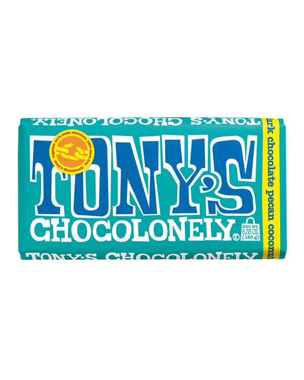 Tony's Chocolonely Dark Pecan Coconut Chocolate