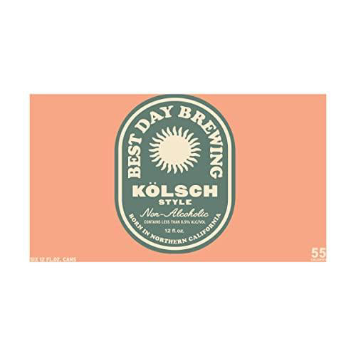 Best Day Brewing Non Alcoholic Kolsch 6pk Cans