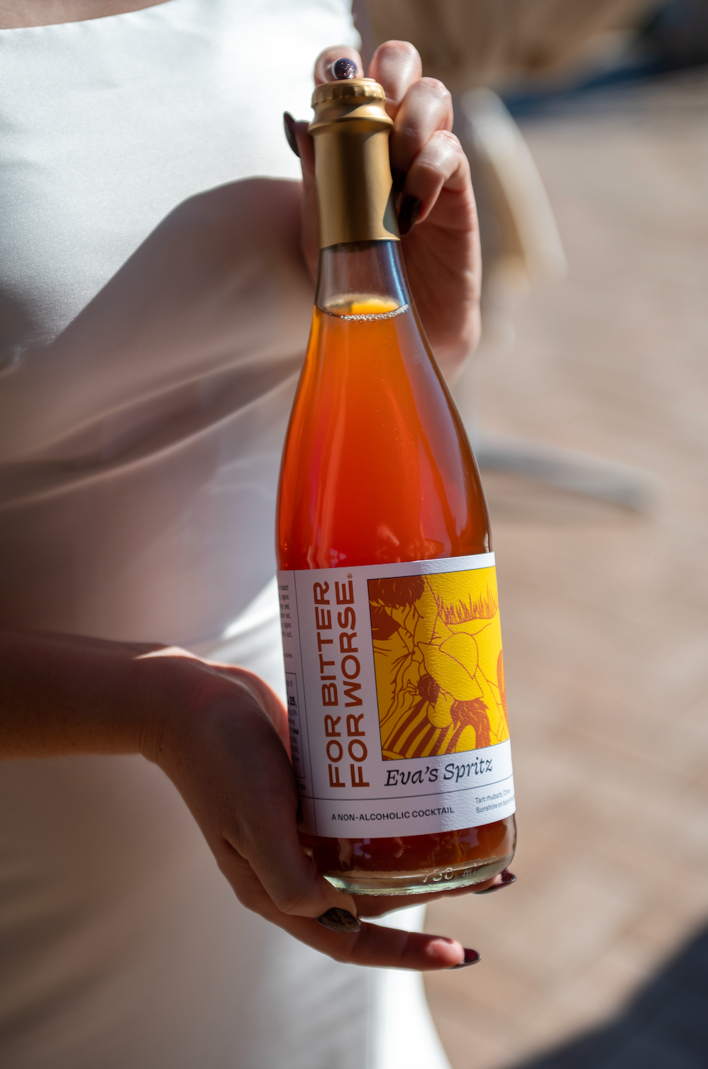 Eva's Spritz mocktail mixer non-alcoholic cocktail, holiday