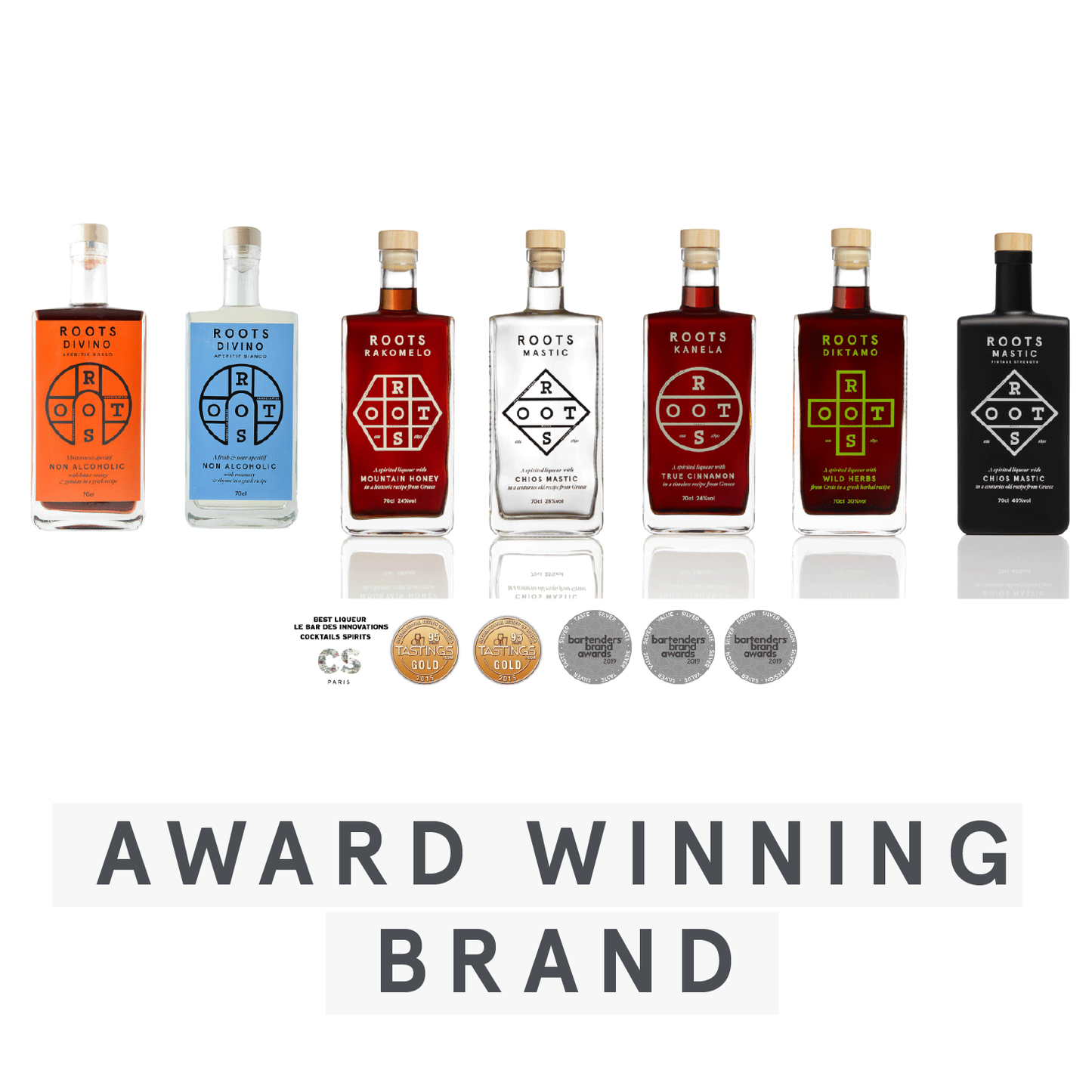 Roots Divino Rosso Non Alcoholic Vermouth - Award Winning