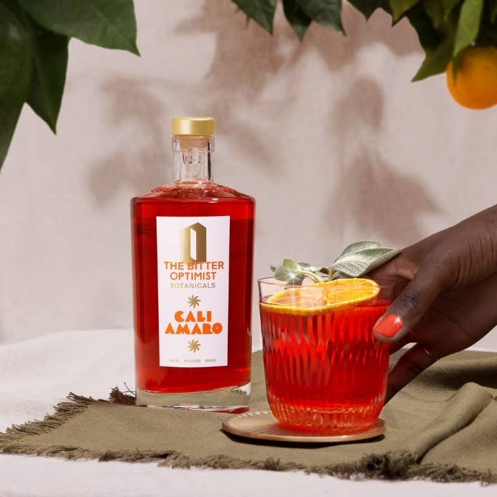 OPTIMIST CALI AMARO | Non-Alcoholic Spirit Made from Real Botanicals
