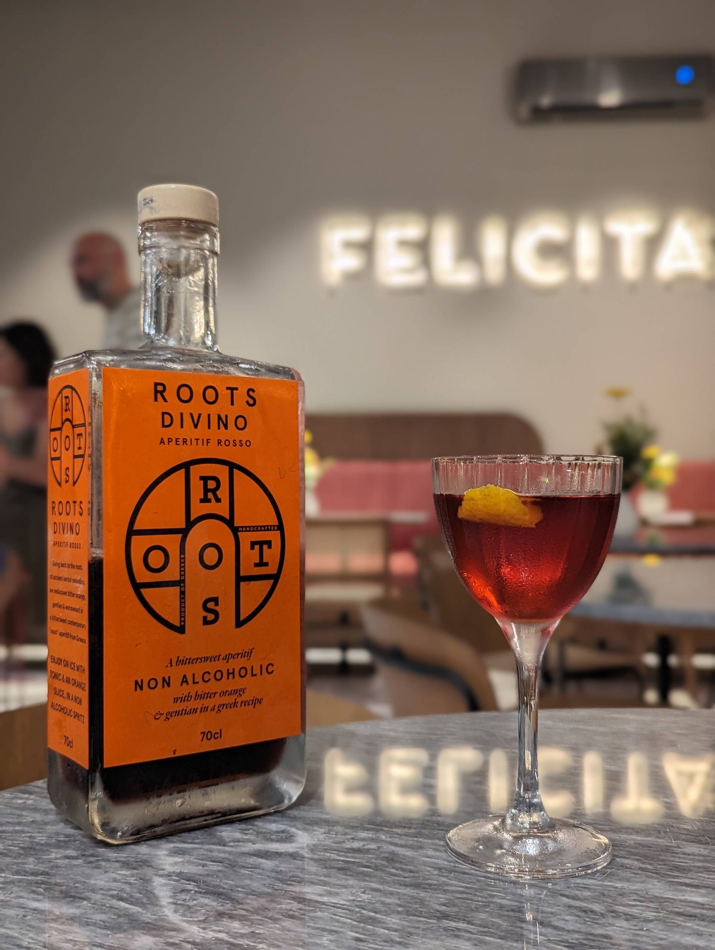 Roots Divino Rosso Non Alcoholic Vermouth - Award Winning