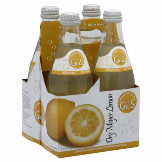 Soda Meyer Lemon 4pk -Pack of 6