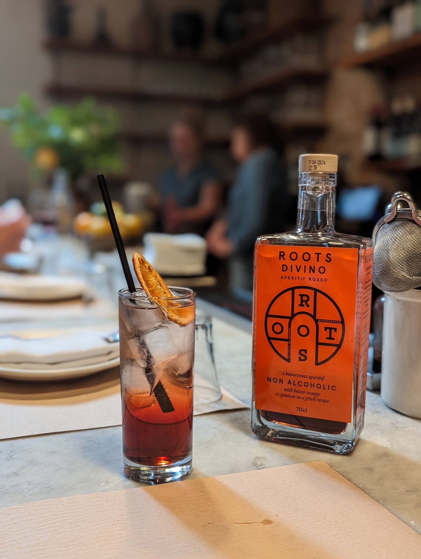 Roots Divino Rosso Non Alcoholic Vermouth - Award Winning