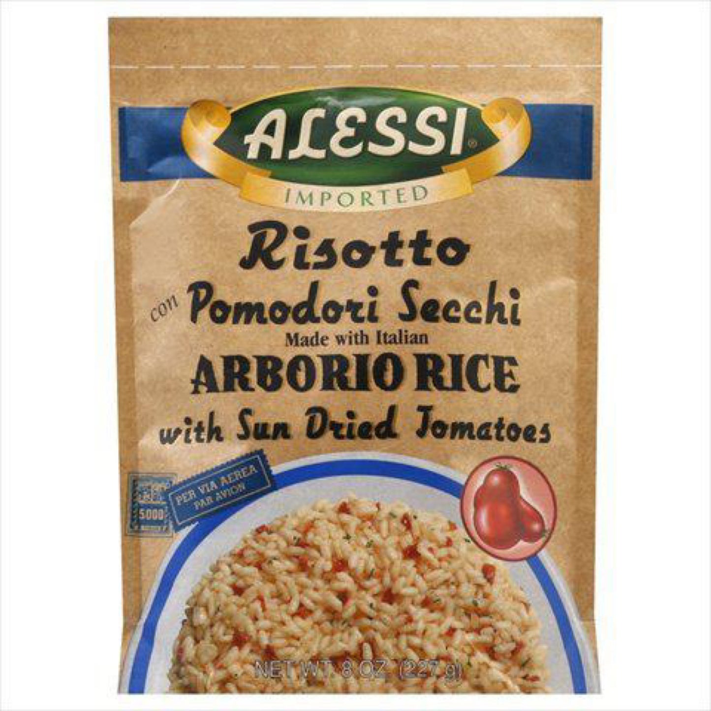 Alessi Risotto with Sun Dried Tomatoes and Italian Arborio Rice