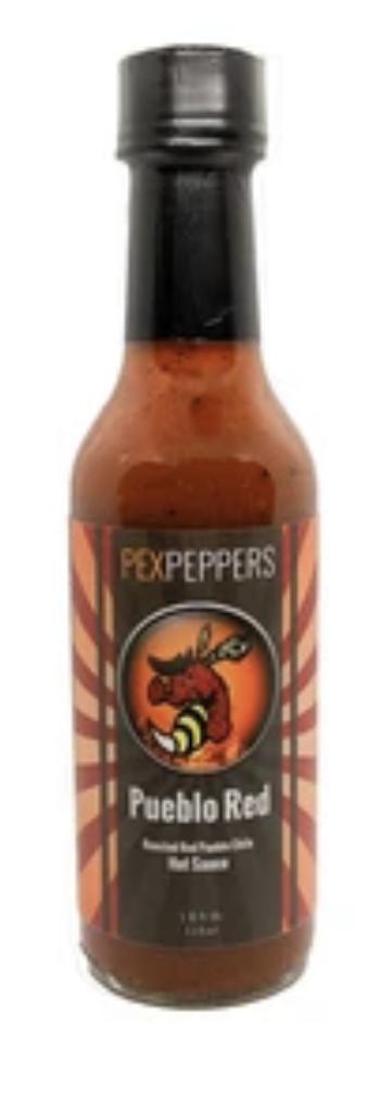 Pex Peppers Pueblo Red Roasted Hot Sauce