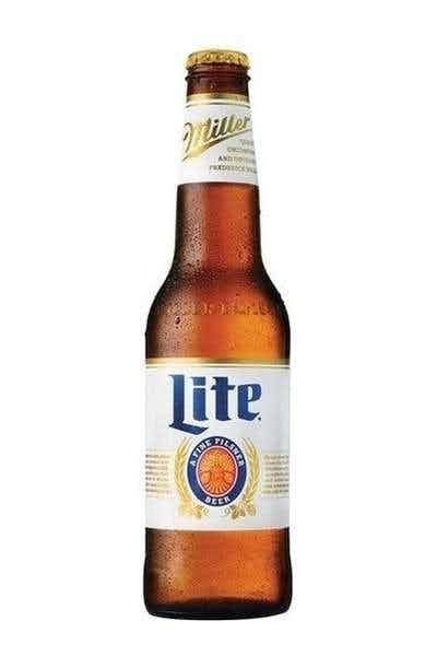 Miller Lite Lager Beer 6x 12oz bottles