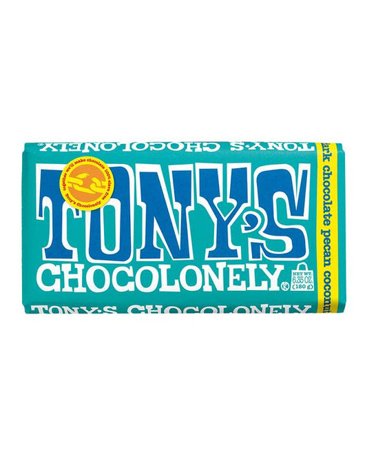 Tony's Chocolonely Dark Pecan Coconut Chocolate